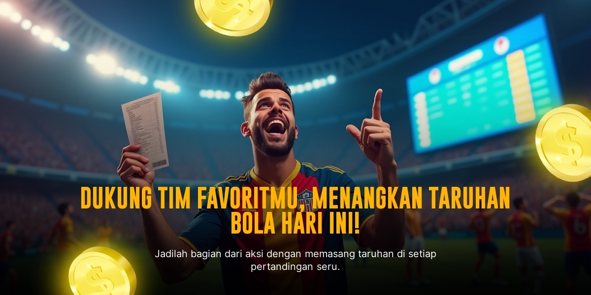 BOLA: Taruhan Bola Dengan SBOBET, Sensasi Taruhan Tiada Henti